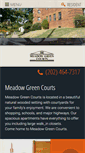 Mobile Screenshot of meadowgreencourts.com